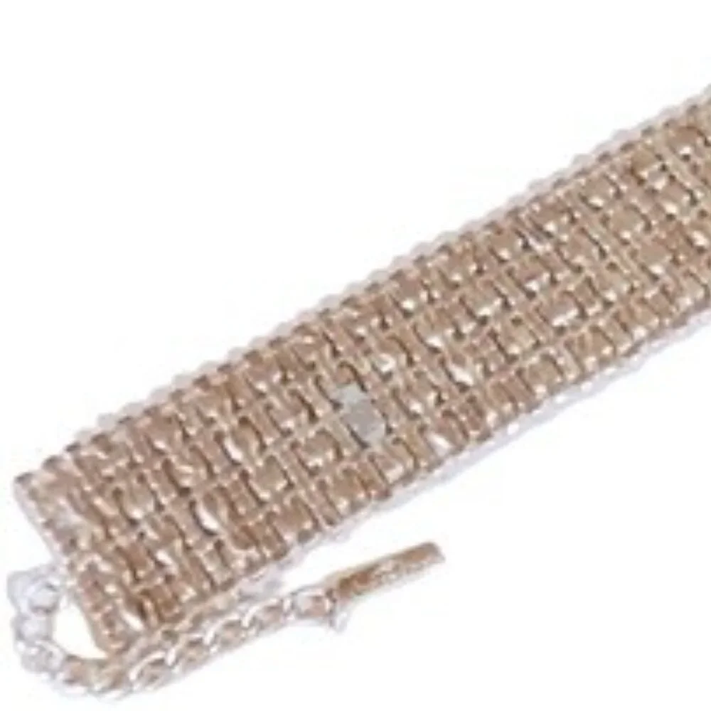 Silver Rhinestone Very Bright Bracelet - Picture 3 of 9